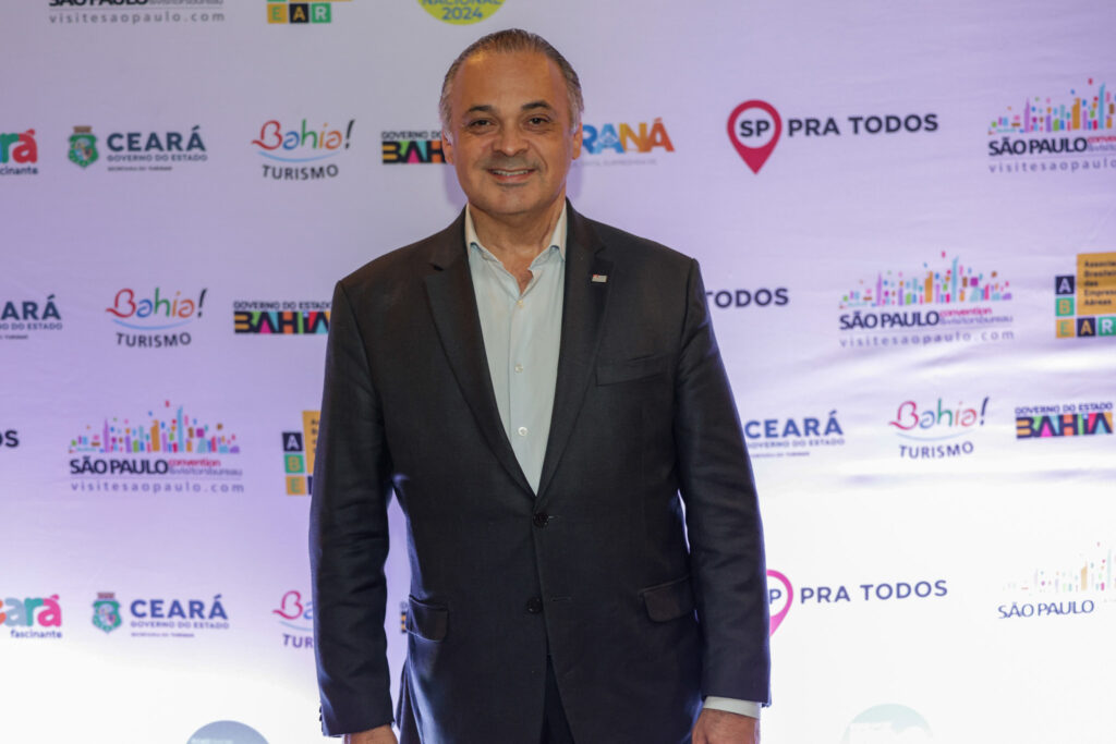 Roberto de Lucena, secretário de Turismo do estado de São Paulo no Roadshow M&E