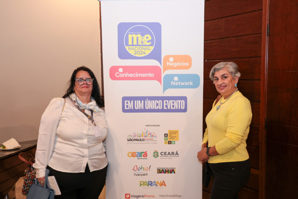 Rosa Oliveira, da Minhas Férias Turismo e Maria Betânia Pires, MBP Turismo