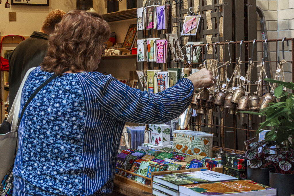 Dentro do Ferry Building há lojas, cafés e opções de souvenir