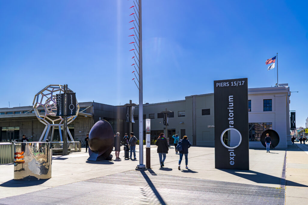 Museu de ciências Exploratorium, fundado em 1969