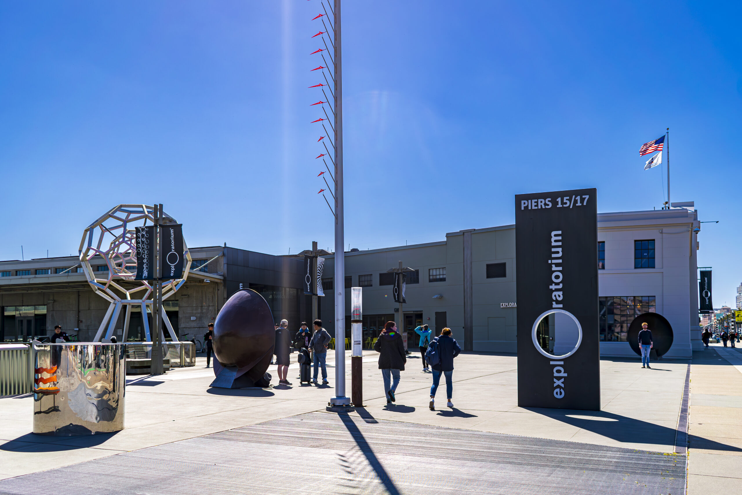 Museu de ciências Exploratorium, fundado em 1969 Museu de ciências Exploratorium, fundado em 1969