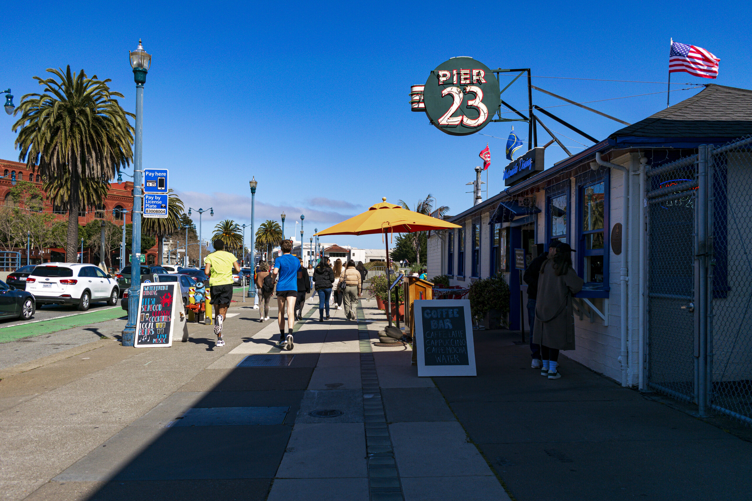 Pier 23, próximo ao Ferry Building Pier 23, próximo ao Ferry Building