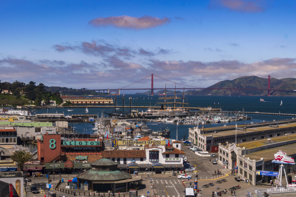 Fim de tarde em Fisherman's Wharf