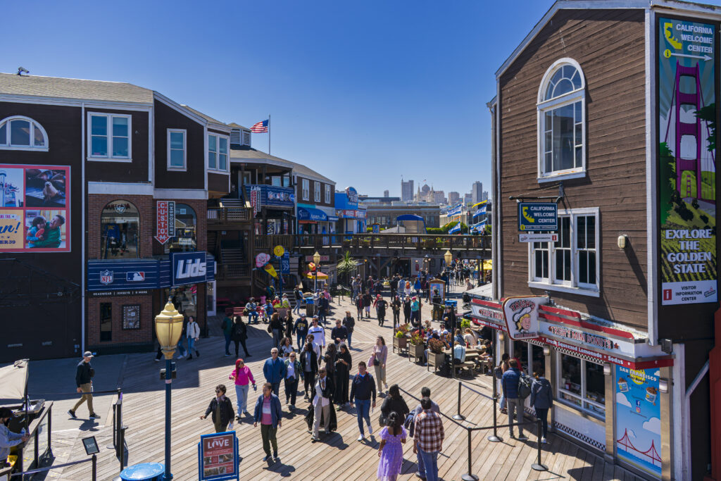 Pier 39 visto de cima