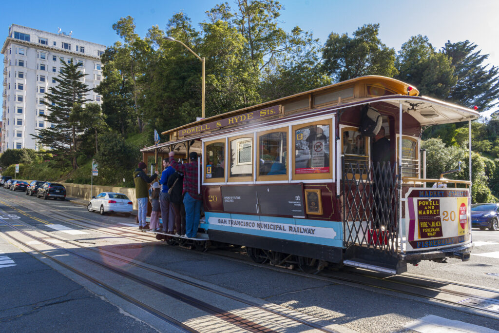 Cable Car, clássico meio de transporte em San Francisco