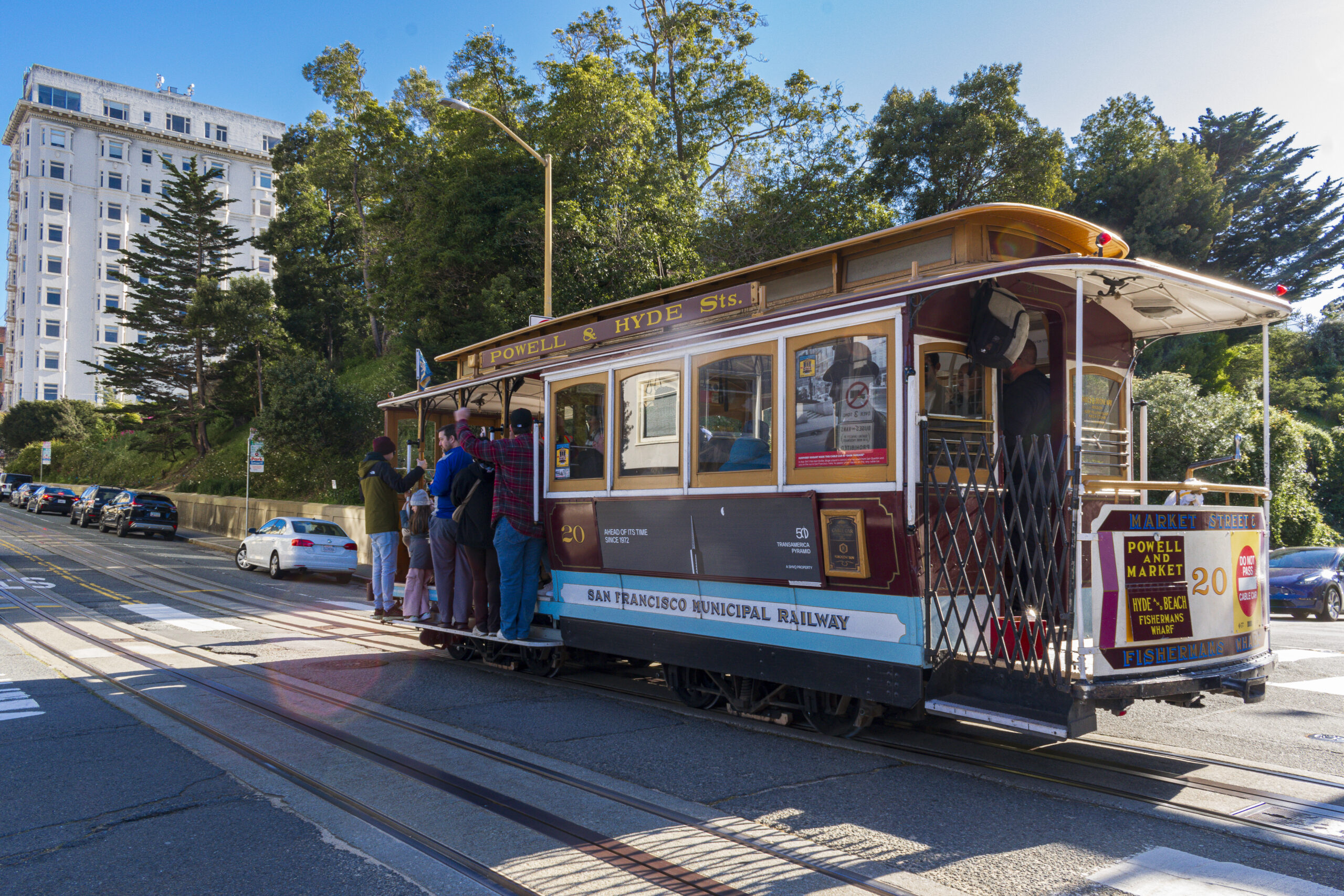 Cable Car, clássico meio de transporte em San Francisco Cable Car, clássico meio de transporte em San Francisco