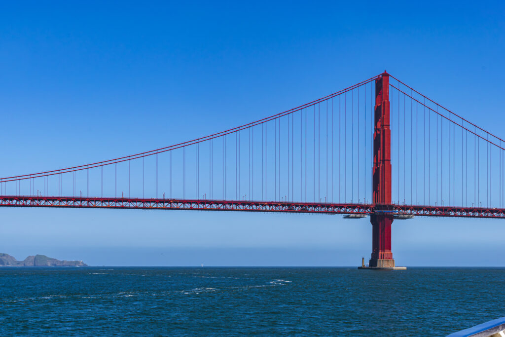 A Golden Gate Bridge já foi a maior ponte dos Estados Unidos