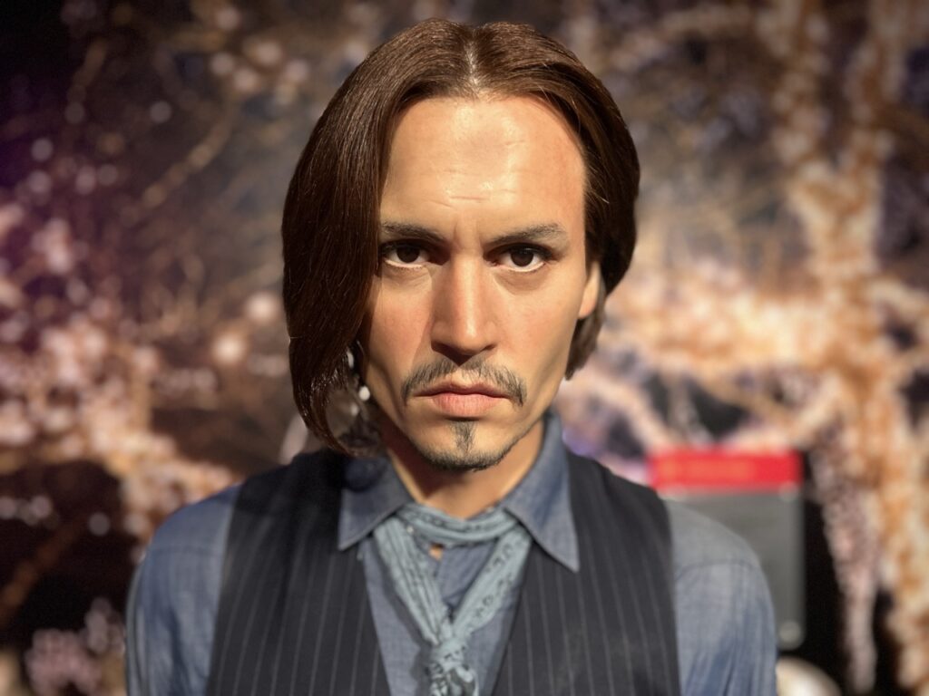 Estátua do Johnny Depp no Madame Tussauds Museum San Francisco