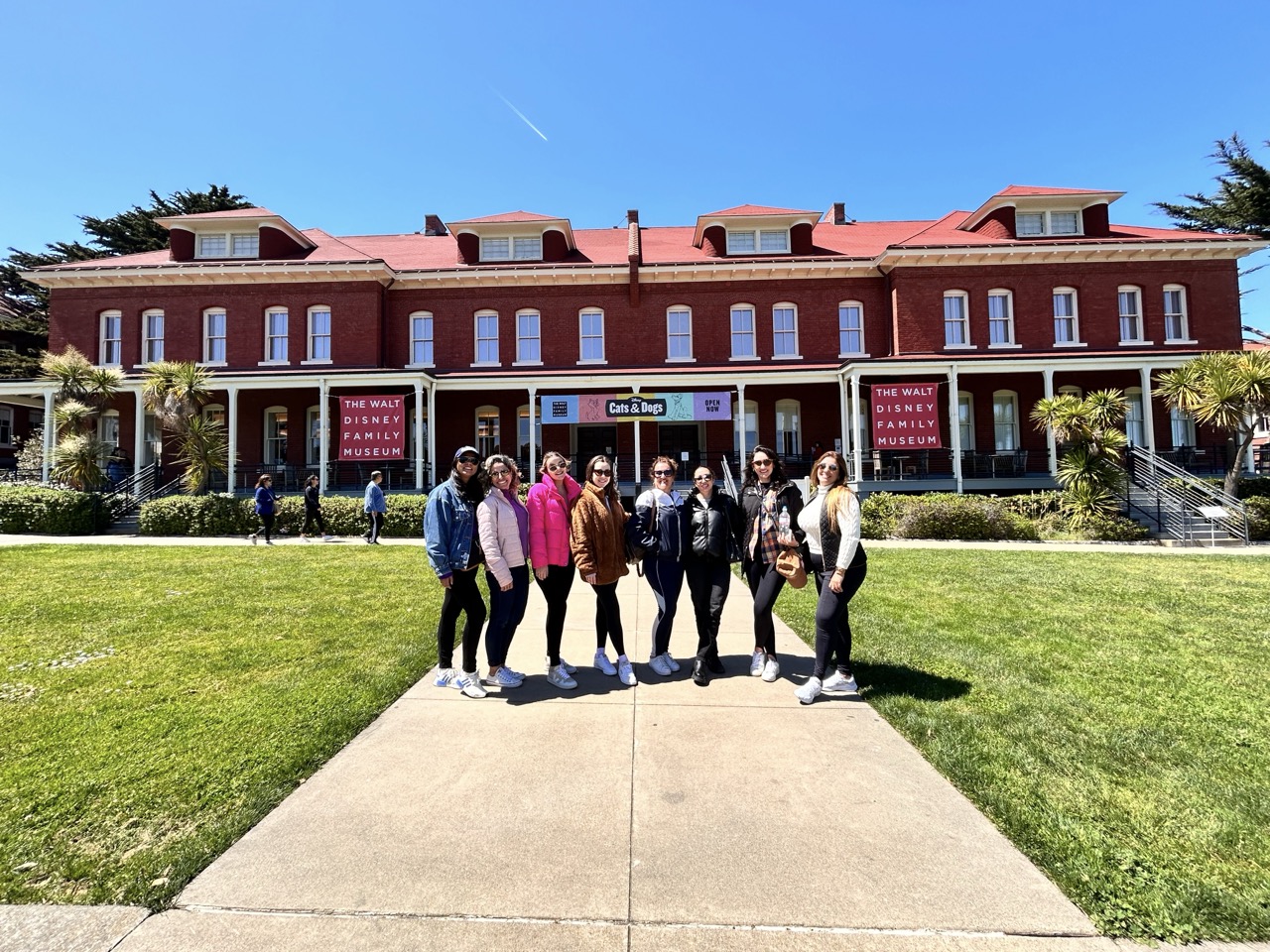 Agentes de viagens no Walt Disney Family Museum Agentes de viagens no Walt Disney Family Museum