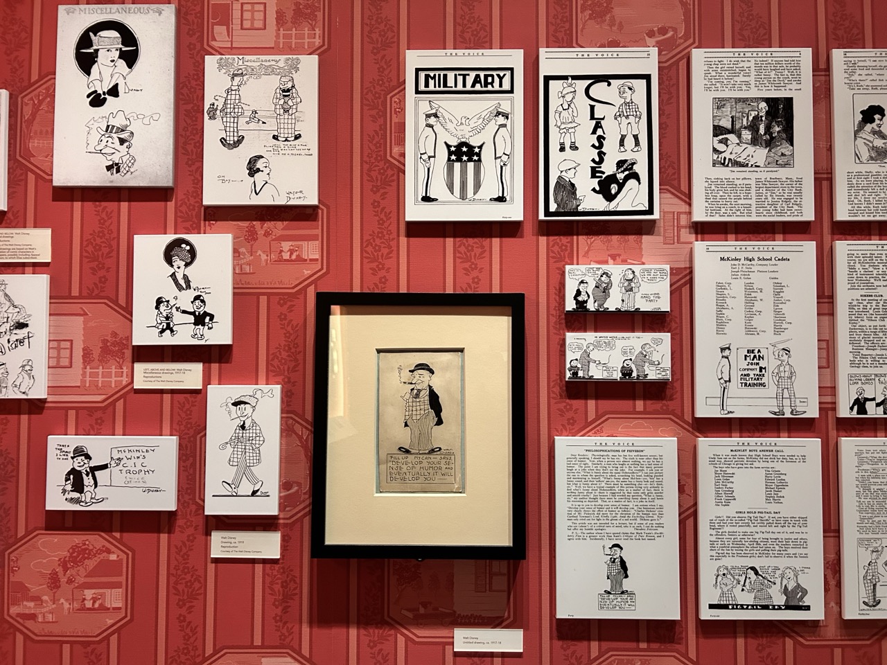 Objetos pessoais, prêmios e artigos de Walt Disney Objetos pessoais, prêmios e artigos de Walt Disney