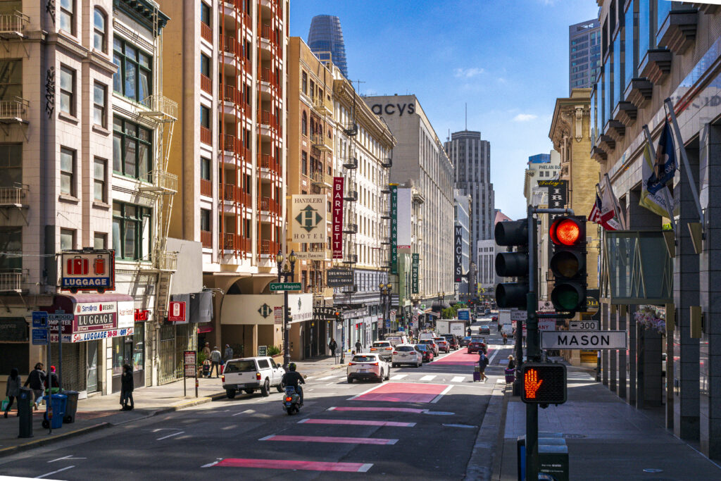 Centro comercial na Union Square