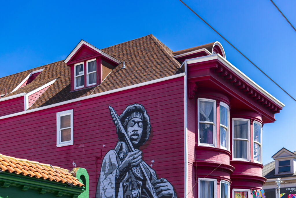 Casa do Jimi Hendrix em Haight-Ashbury,