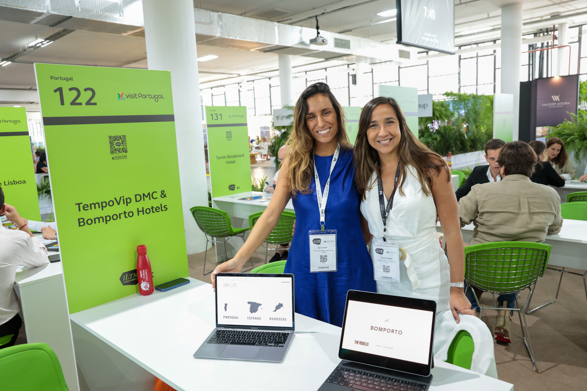 Sara Pinheiro e Joana Delgado, da Tempo VIP DMC Sara Pinheiro e Joana Delgado, da Tempo VIP DMC