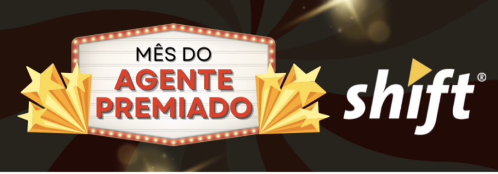 Shift cresce 37% em abril com sucesso da campanha 'Agente Premiado' Shift cresce 37% em abril com sucesso da campanha 'Agente Premiado'