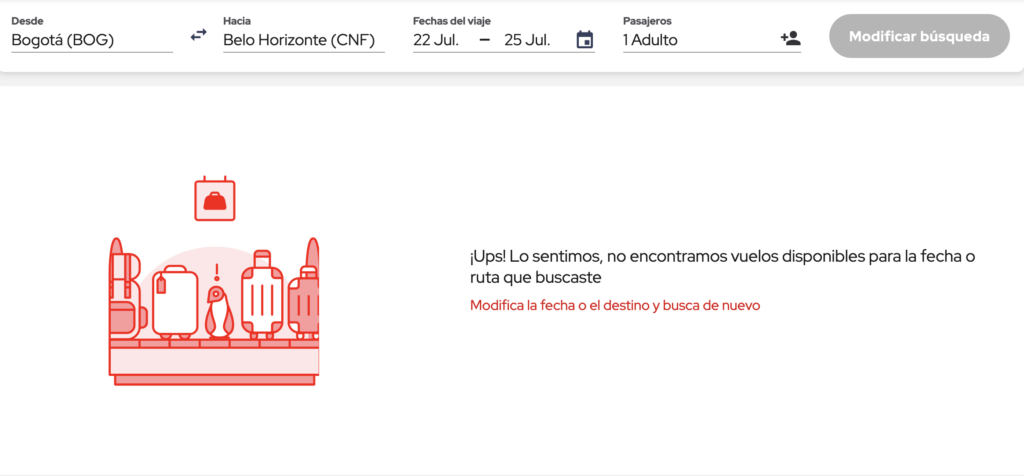 Screenshot 2024 05 11 at 12.48.11 Avianca deve encerrar voos entre Belo Horizonte e Bogotá em julho