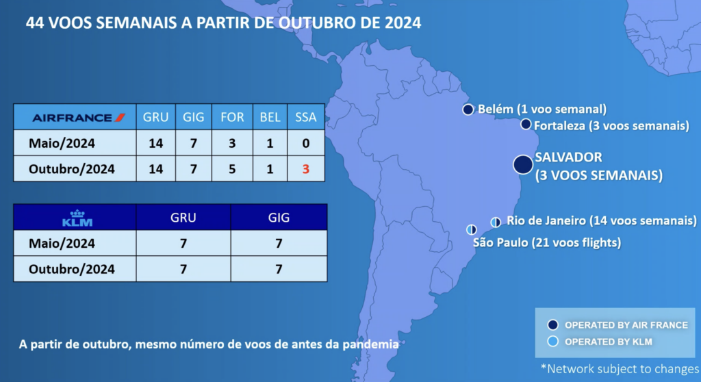 Diretor da Air France-KLM elenca motivos pela escolha de Salvador para nova rota no Brasil Diretor da Air France-KLM elenca motivos pela escolha de Salvador para nova rota no Brasil
