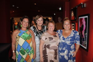 Simone Silva e Maria Hercilia, da Tia Simone Turismo com Rosicleia da Cleia Tour e Francisca Pereira, da FPM Turismo