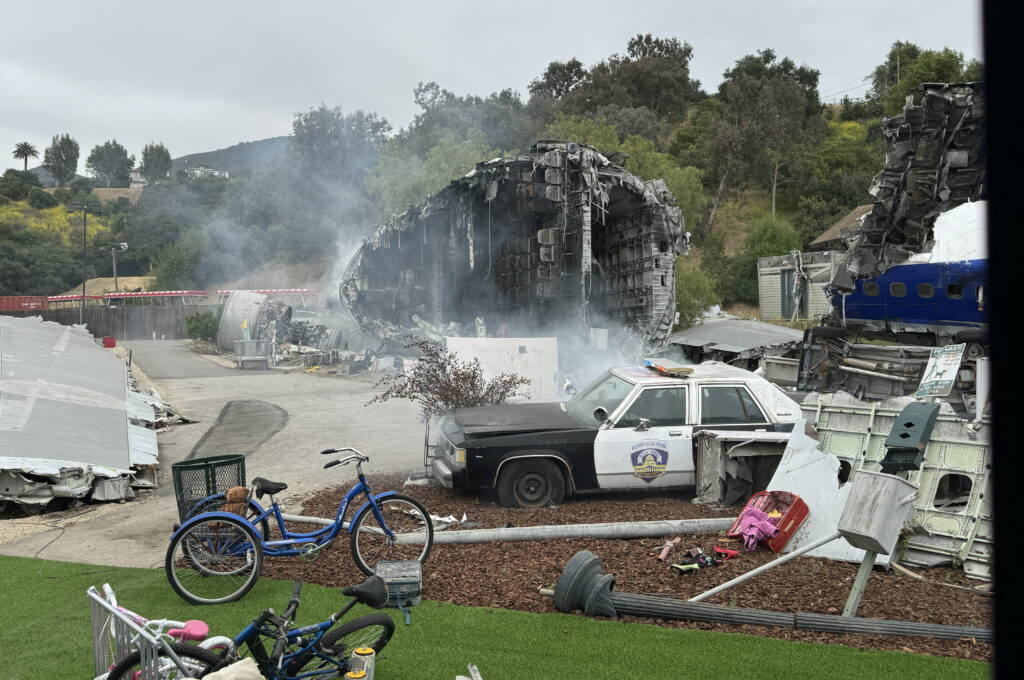 Studio Tour por cenários de destruição