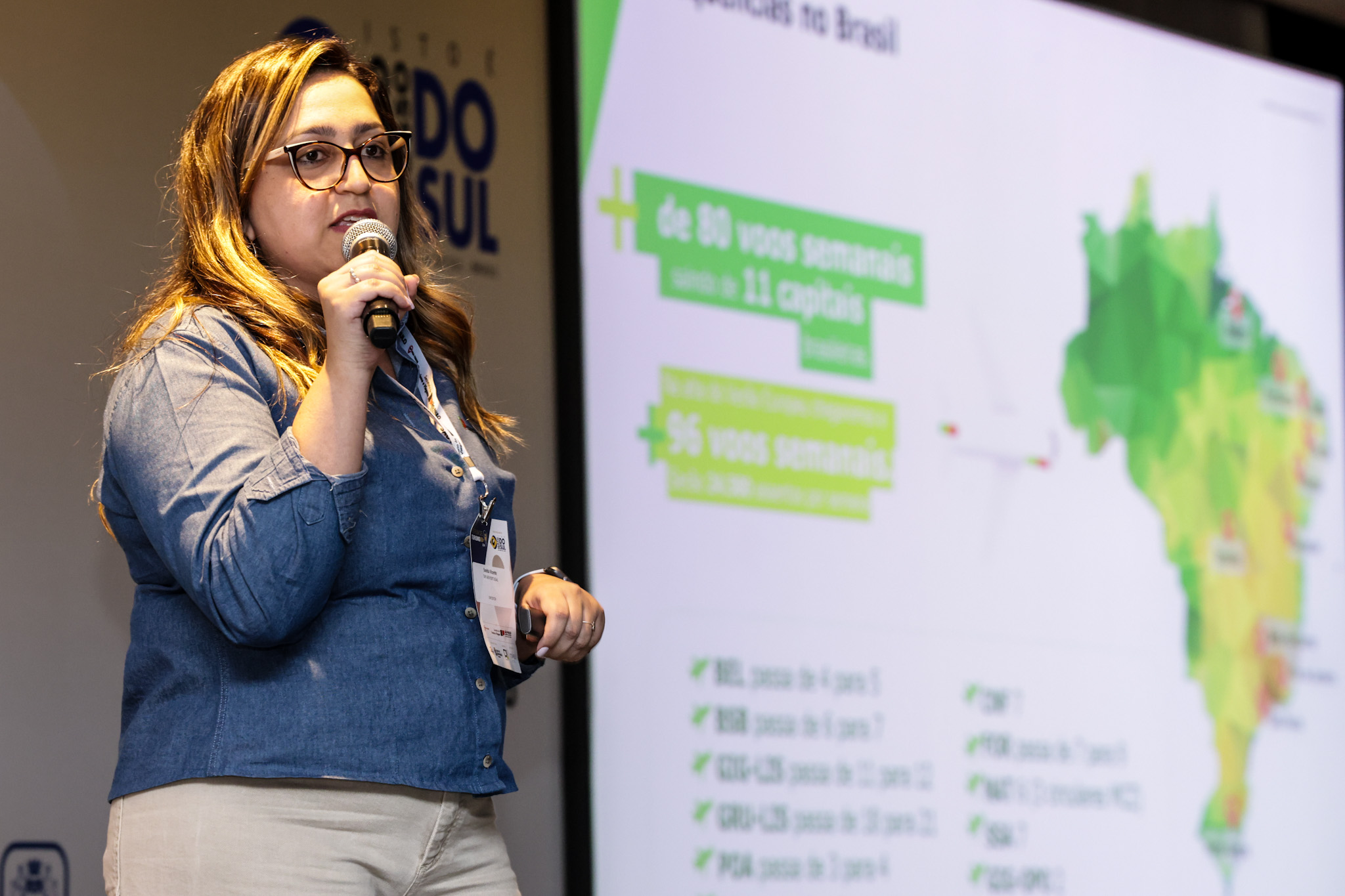 TAP ressalta serviços e reforça passagens por US$ 620 durante Fórum de Turismo 60+ 1 Suelda Vicente Gerente de Marketing e Inteligencia de Mercado da TAP durante Forum de Turismo 60 TAP ressalta serviços e reforça passagens por US$ 620 durante Fórum de Turismo 60+