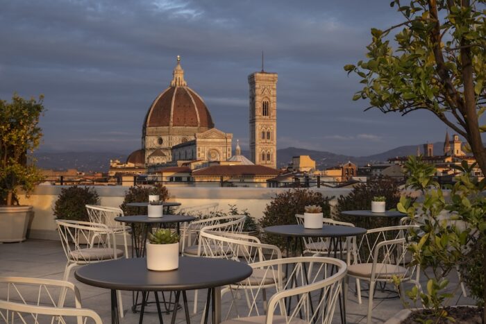 Tivoli Hotels & Resorts abre segundo hotel em Itália; conheça a propriedade em Florença 1 Tivoli Palazzo Gaddi-Rooftop-Sunset