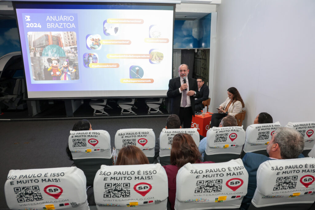 Toni Sando, do Visite São Paulo e UNEDESTINOS