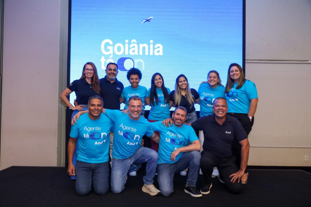"Agente Tá On": Azul Viagens capacita mais de 330 profissionais em Curitiba, Goiânia e Brasília "Agente Tá On": Azul Viagens capacita mais de 330 profissionais em Curitiba, Goiânia e Brasília