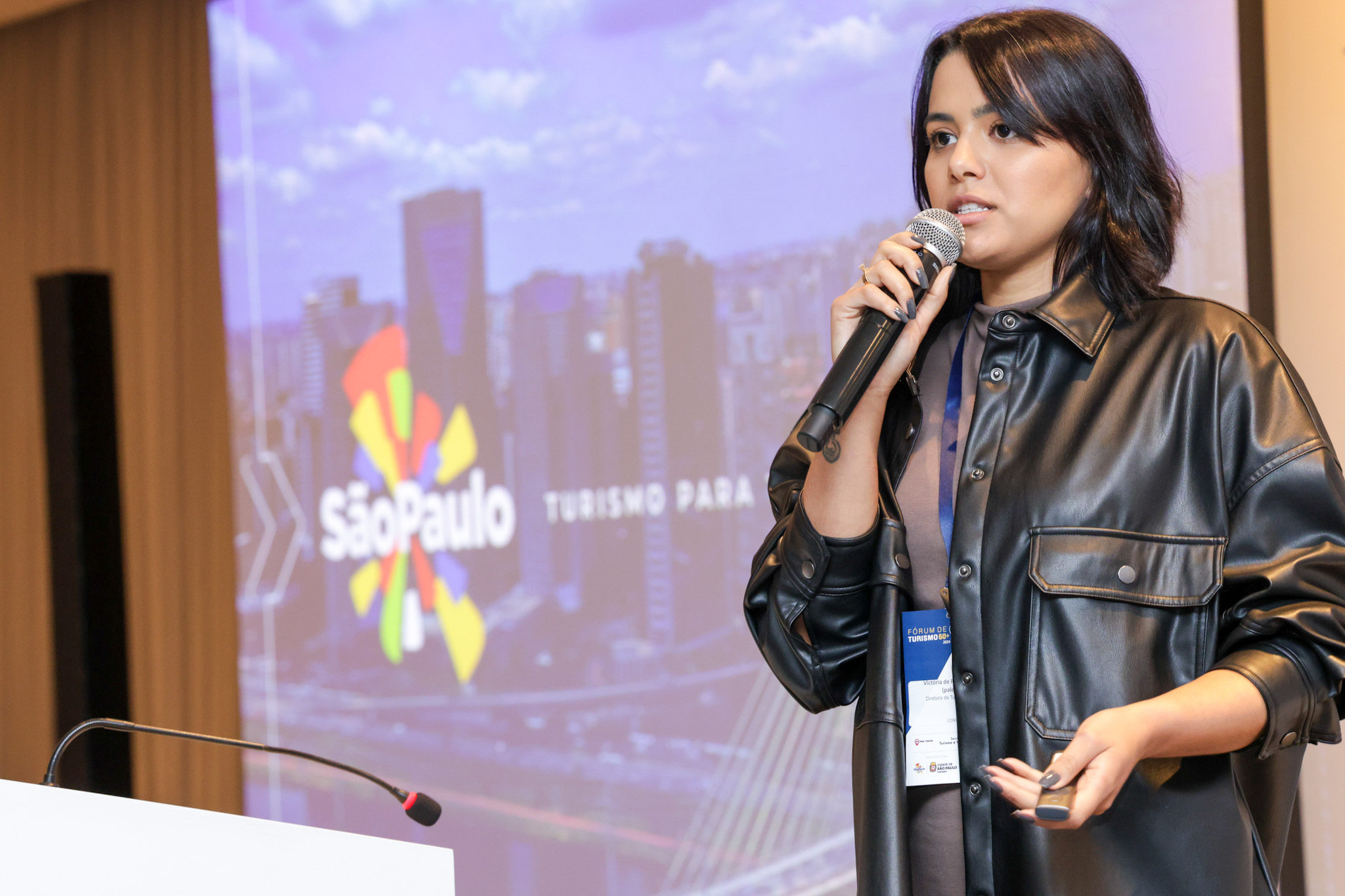 Victoria De Paula, Diretora de turismo da secretaria de turismo da cidade de São Paulo Victoria De Paula, Diretora de turismo da secretaria de turismo da cidade de São Paulo