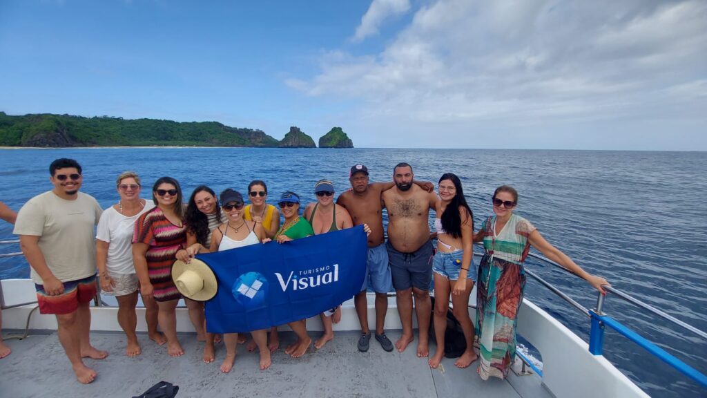 Grupo da Visual Turismo em experiência no destino