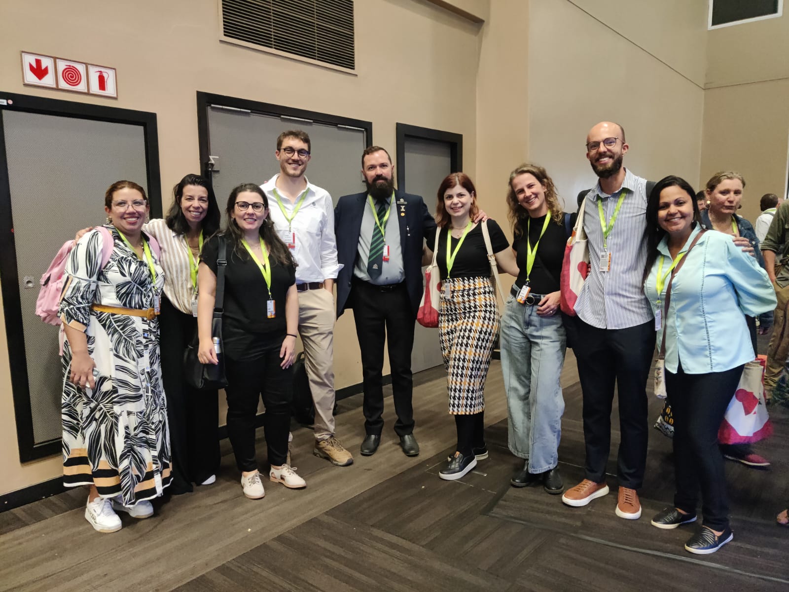 Delegação brasileira no ICC em Durban