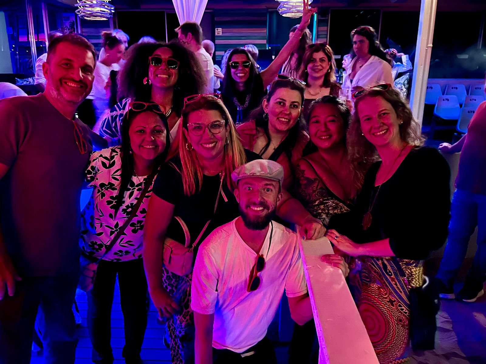Delegação brasileira em festa na África do Sul