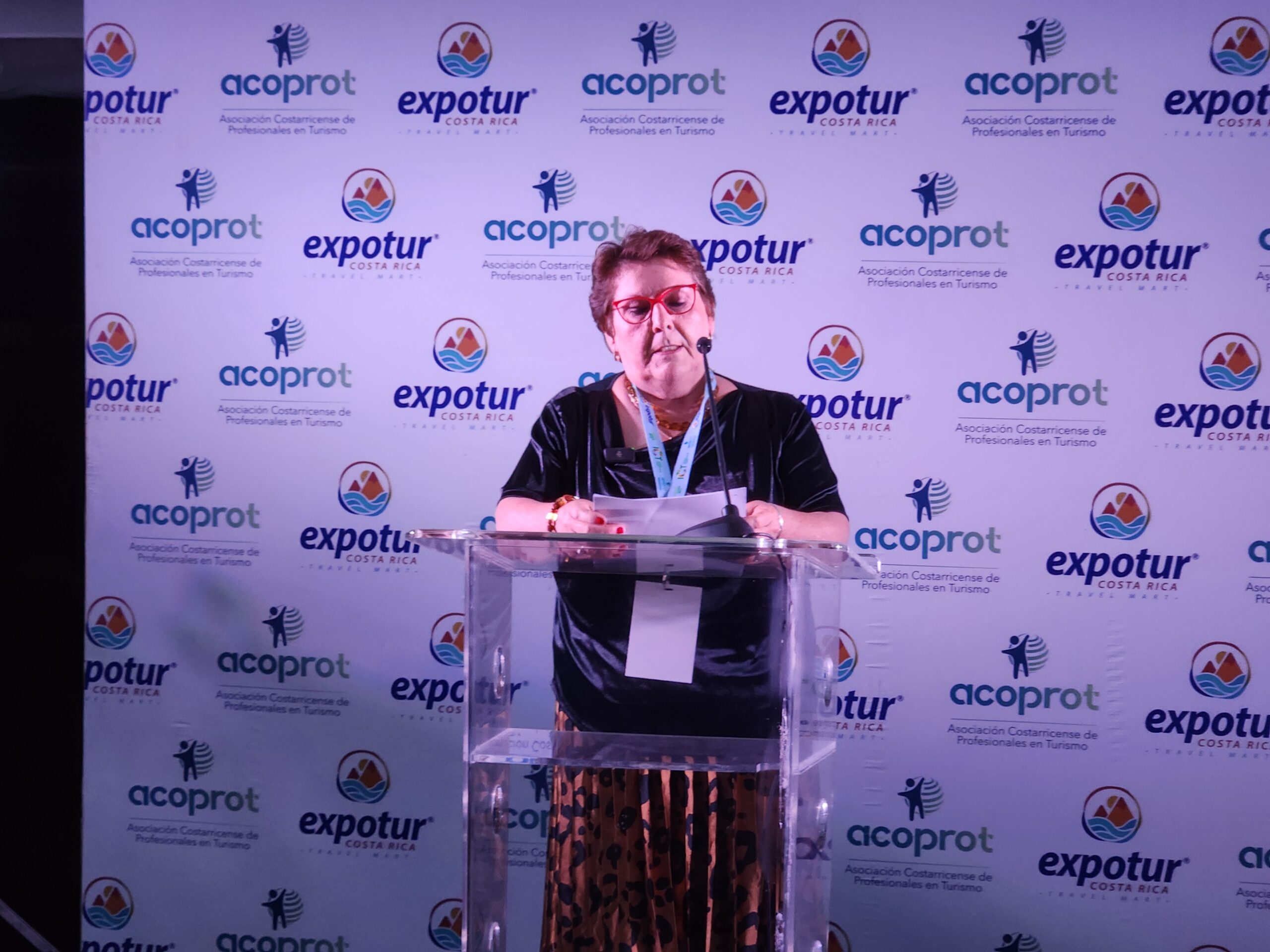 Yadira Simone Rojas, presidente da Acoprot Yadira Simone Rojas, presidente da Acoprot