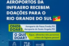 Infraero lança campanha de arrecadação de doações para o Rio Grande do Sul