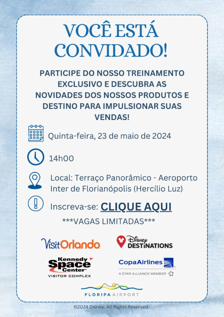 unnamed 47 Visit Orlando realiza treinamento em Florianópolis nesta quinta (23); inscreva-se
