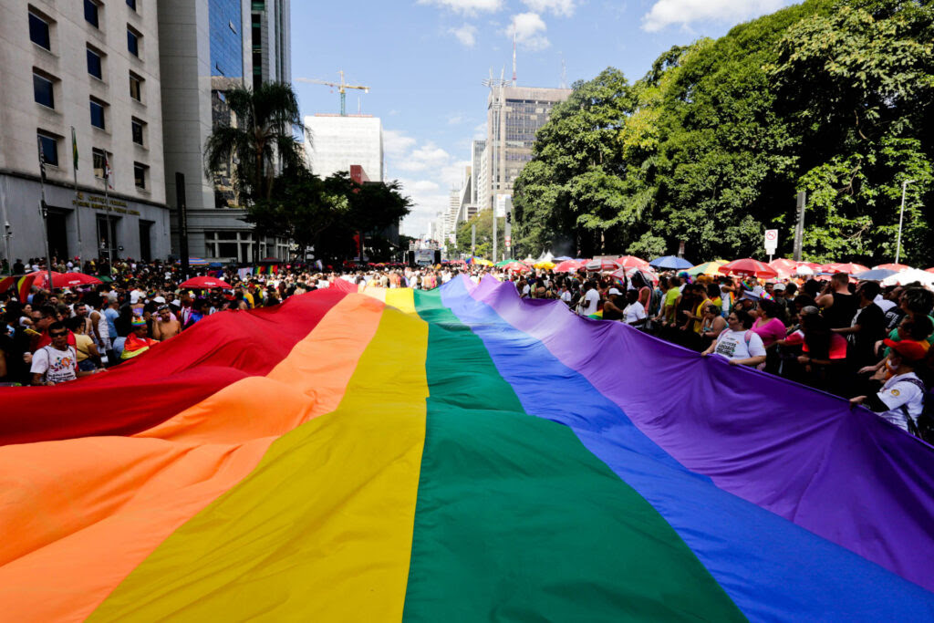 A marcha marca a luta por direitos iguais Reprodução/Jose Cordeiro/SPTuris)