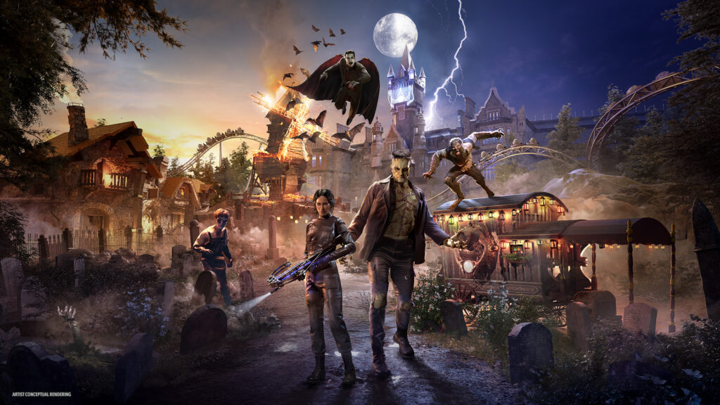 Dark Universe: Universal revela mais detalhes da área que promete muito terror no Epic Universe 1 1 Dark Universe at Universal Epic Universe Dark Universe: Universal revela mais detalhes da área que promete muito terror no Epic Universe