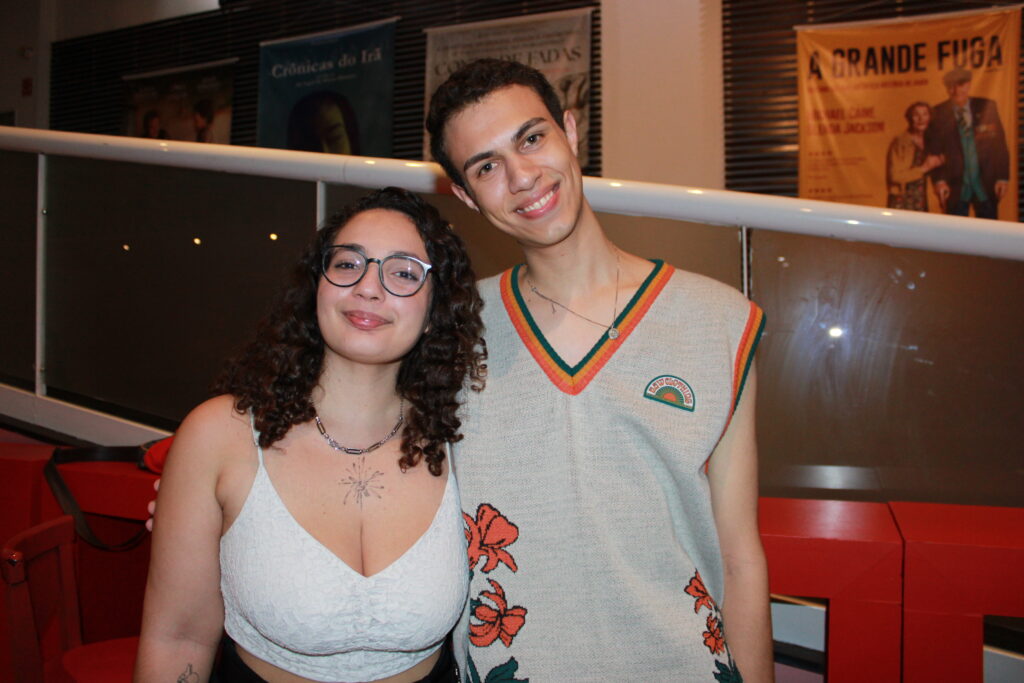 Marcella Fonseca, da Revista Versatille e João Marin, da Inti Experience
