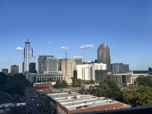 A cidade é a capital do estado da Carolina do Norte, Estados Unidos (Manuela Miniguini/M&E)