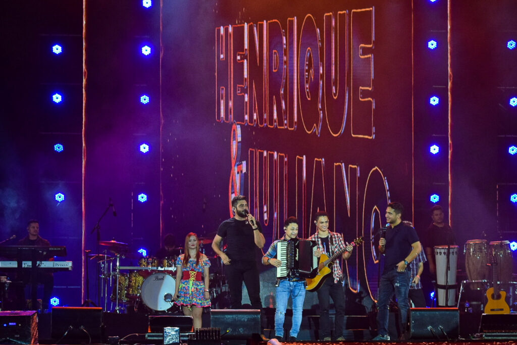 A dupla cantou seus maiores sucessos A dupla cantou seus maiores sucessos
