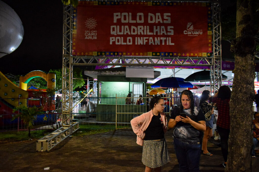 A festa é dividida em polos para diferentes públicos A festa é dividida em polos para diferentes públicos