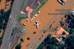 Aeroporto Salgado Filho (Reprodução/Google Maps)