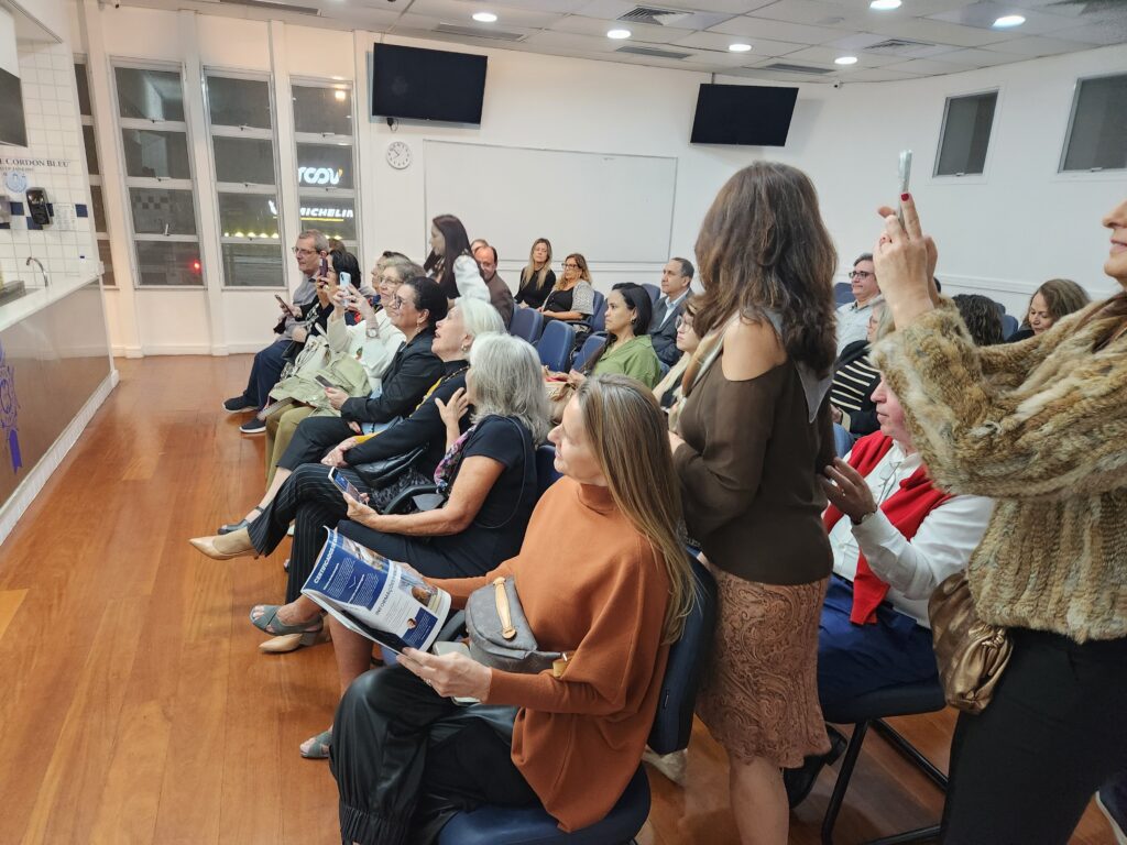 Agentes registram tudo na aula Show Cordon Blue