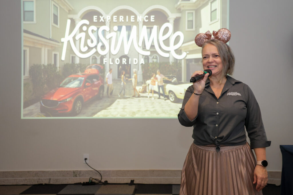 Ana Flávia Medina, de Kissimmee durante o Florida Day