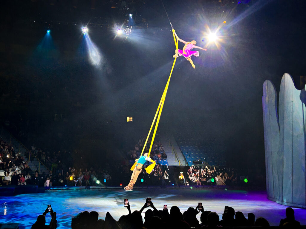 Apresentação de Enrolados, no Disney on Ice