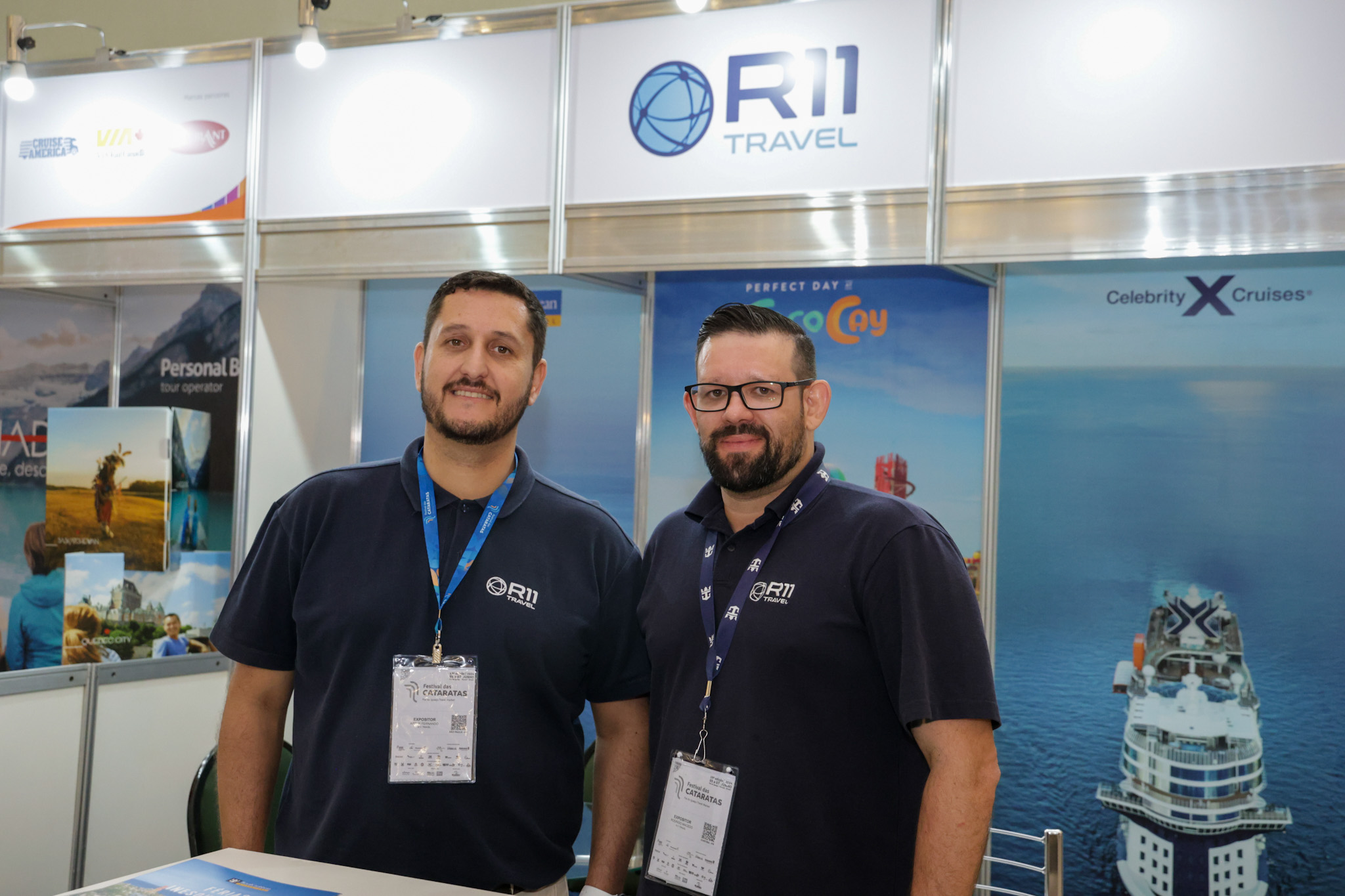 Artur Fernando e Rodrigo Macedo, da R11 Artur Fernando e Rodrigo Macedo, da R11