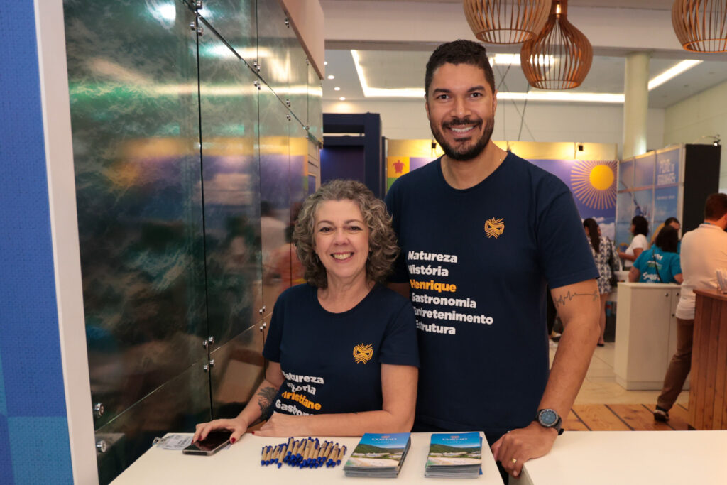 Christiane Picanço e Henrique Rosa, do Costão do Santinho
