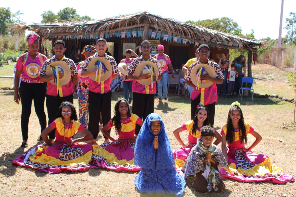 Corpo de baile da escola quilombola Corpo de baile da escola quilombola