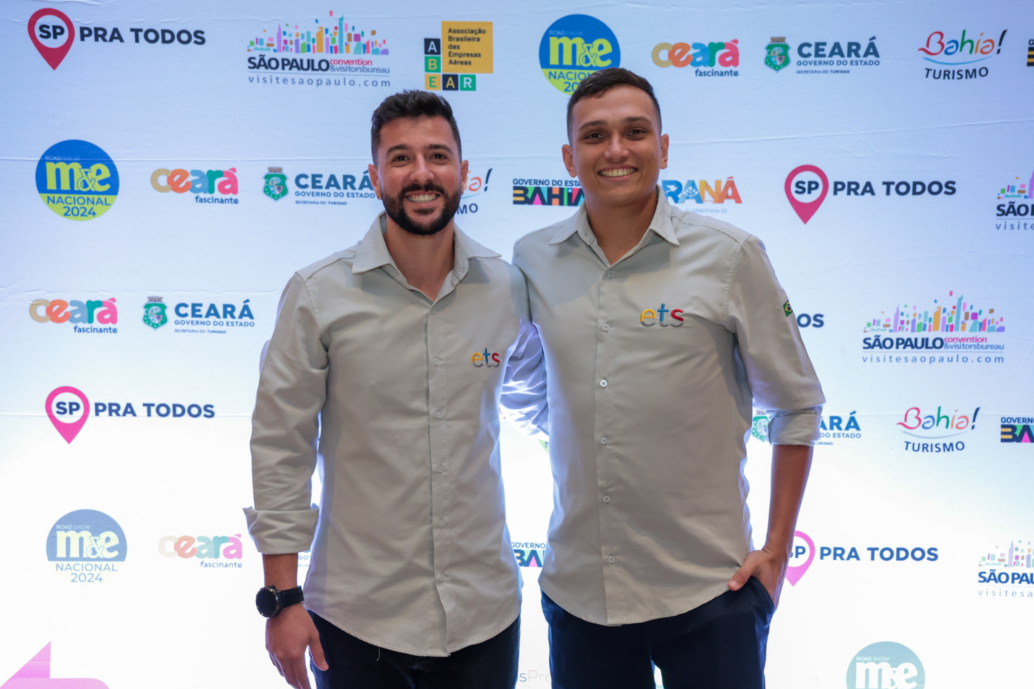 Douglas Diniz e Breno Golob, da ETS Douglas Diniz e Breno Golob, da ETS