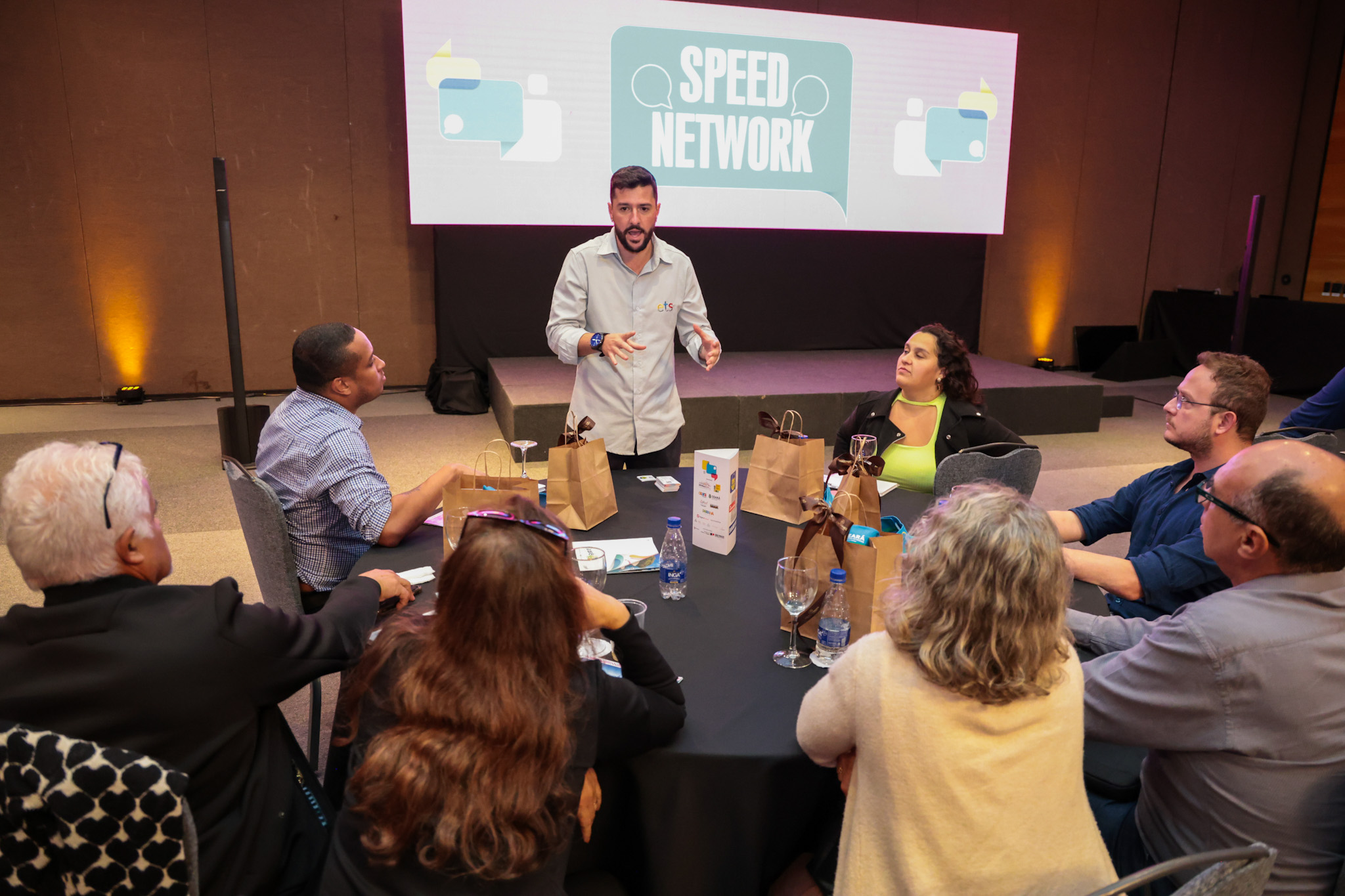 Douglas Diniz, gerente da ETS Douglas Diniz, gerente da ETS