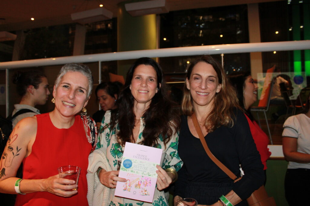 Mabel Feres, da Viva on Yoga; Roberta Suplicy, da Urban Remedy; e Constança Galo