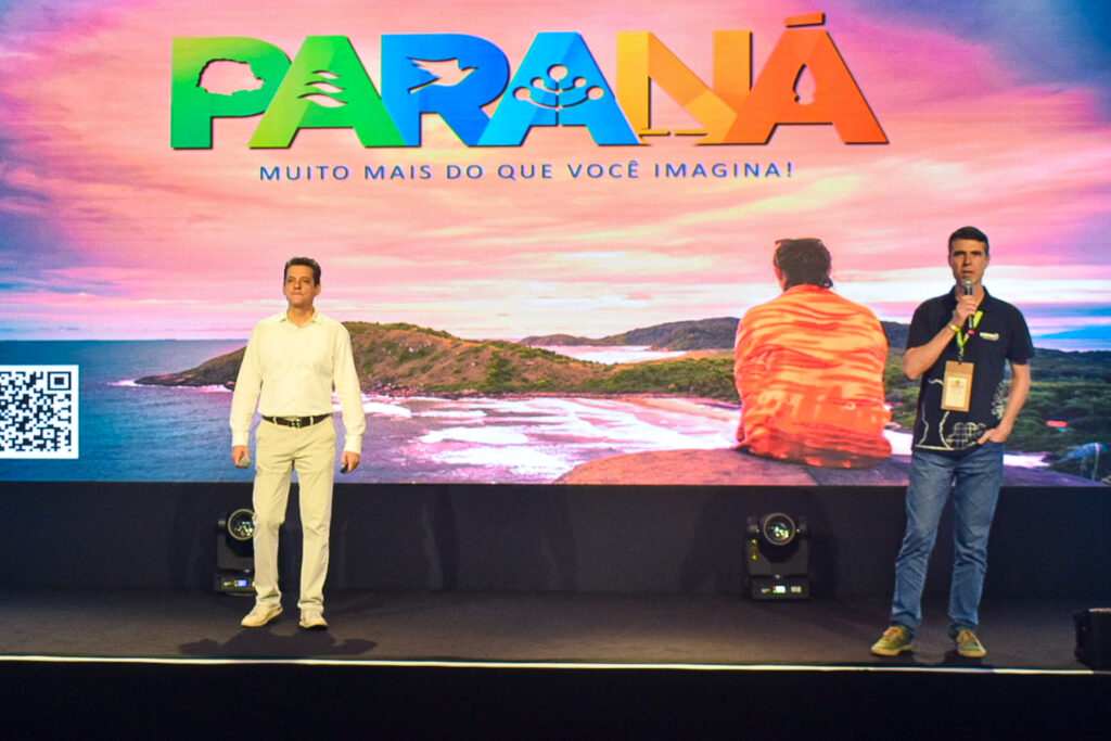 Eduy Azevedo e Marco Abbonizio, do Paraná